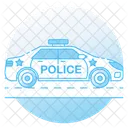 Coche De Policia Coche Politico Vehiculo Policial Icono