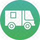 Coche De Reparto Vehiculo Camion De Envio Icono