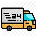 Coche De Reparto Envio Y Entrega Camion De Reparto Icono