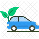 Coche Ecologico Ecologia Coche Icono