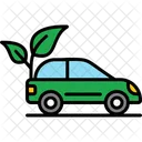 Coche Ecologico Ecologia Coche Icono