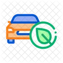 Coche ecológico  Icono