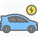 Coche eléctrico  Icono