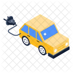 Coche eléctrico  Icono