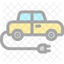Cable Coche Carga Icono