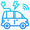 Coche eléctrico  Icono