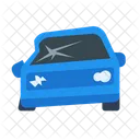 Coche estrellado  Icono