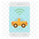 Movil Aplicacion Coche Icon