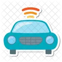 Coche Inteligente Coche Wifi Coche Icon