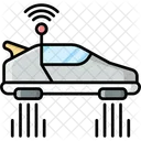 Coche Lunar Icono