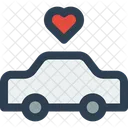 Coche de matrimonio  Icono