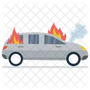 Coche quemado  Icono