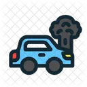 Auto roto  Icono