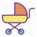 Es Scooter Cochecito Cochecito De Bebe Icono