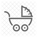 Carrito de bebé  Icono