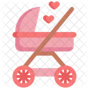 Carrito de bebé  Icono