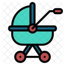 Carrito de bebé  Icono