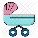 Carrito de bebé  Icono