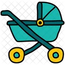 Carrito de bebé  Icono