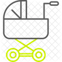 Carrito de bebé  Icono