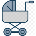 Carrito de bebé  Icono