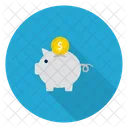 Tirelire Banque Dollar Icon