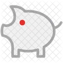 Cochon Cochon Piece De Monnaie Icon