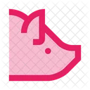 Cochon Cochon Animal Icon