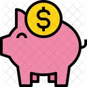 Cochon Banque Finances Icon