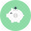 Cochon Banque Finance Icon