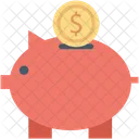 Cochon Banque Tresorerie Icon