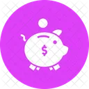 Cochon Banque Services Bancaires Icon