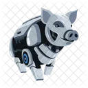 Robot cochon  Icône