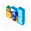 Habitacion Lugar De Trabajo Computadora Icon