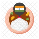 Cocina India Comida India Cocina Icono