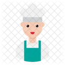 Cocinero Gerente Avatar Icono