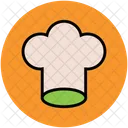 Chef Hat Toque Icono