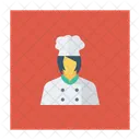 Cocinera Mujer Chef Femenina Icono