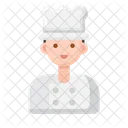 Cocinero Masculino Chef Masculino Profesion Icono