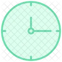 Clock Color Outline Icon Icon