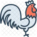 Cock Rooster Poultry Icon