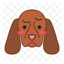 Cocker Spaniel Dog Slightly Icon