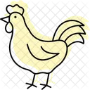 Cockerel Bird Rooster Icon