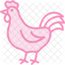Cockerel Bird Rooster Icon