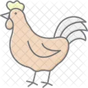 Cockerel Bird Rooster Icon