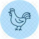 Cockerel Bird Rooster Icon