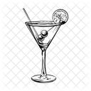 Cocktail Drink Glass Icon