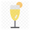 Lemon Juice Juice Glass Icon