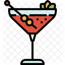 Cocktail Drinks Glass Icon