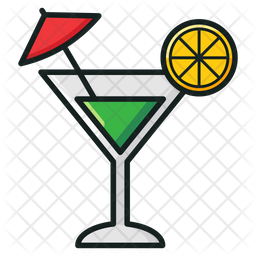 Cocktail Icon Of Colored Outline Style Available In Svg Png Eps Ai Icon Fonts